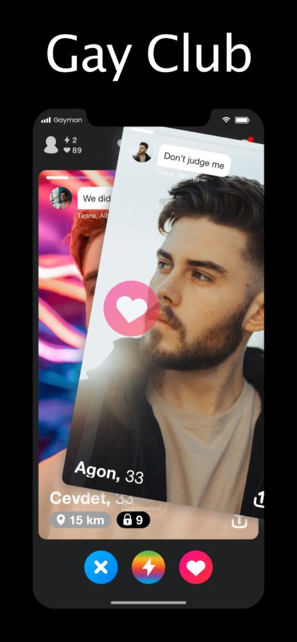 Gayman app – Guys Only, Gay Club