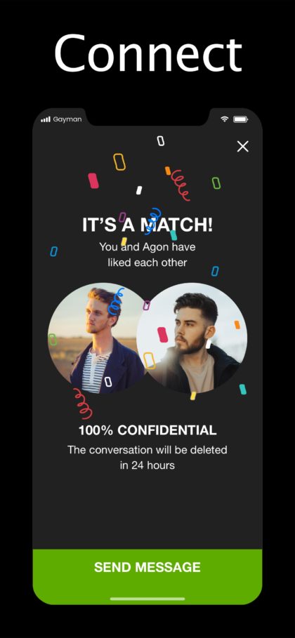 Gayman app — Match with gay guys